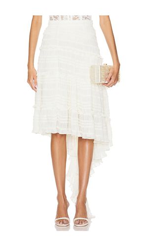 Asymmetrical Lace Tulle Skirt in . Taglia 36/4 - ROKH - Modalova