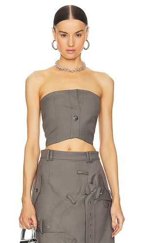 Button Detailed Tube Top in . Size 36/4, 38/6 - ROKH - Modalova