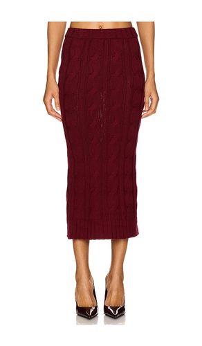 Long Knit Skirt in . Size S, XS - Rowen Rose - Modalova