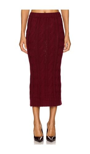 Long Knit Skirt in . Taglia S - Rowen Rose - Modalova