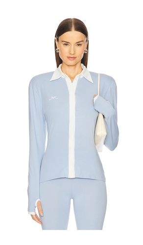 Long Sleeve Polo Top in . Size 38/4, 40/6 - Rowen Rose - Modalova