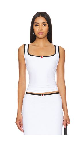 Top sin mangas en color blanco talla 34 en - White. Talla 34 (también en 36, 38, 40) - Rowen Rose - Modalova