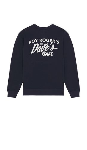 Sudadera print cafe en color marino talla L en - Navy. Talla L (también en M, S - Roy Roger's x Dave's New York - Modalova