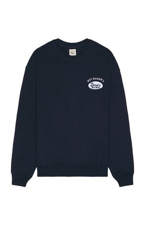 Crew Neck Organic Cotton Sweatshirt in . Size S, XL/1X - Roy Roger's x Dave's New York - Modalova