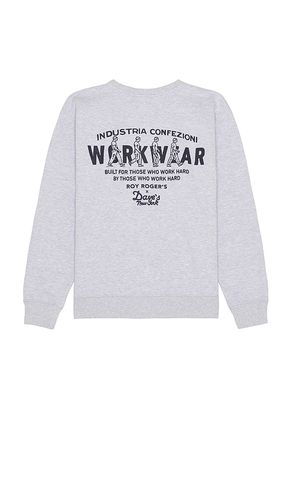 Sudadera en color gris claro talla L en - Light Grey. Talla L (también en M - Roy Roger's x Dave's New York - Modalova