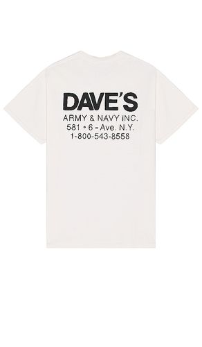 Camiseta en color crema talla L en - Cream. Talla L (también en M, S, XL/1X) - Roy Roger's x Dave's New York - Modalova