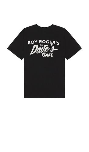 Camiseta print cafe en color talla L en - Black. Talla L (también en M, S, XL/ - Roy Roger's x Dave's New York - Modalova