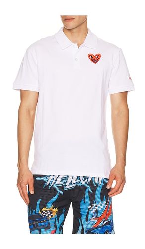 Keith haring heart polo in color size S (also in M, L, XL/1X) - REASON - Modalova