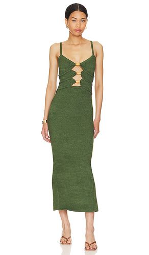 Vestido midi normani en color talla L en - Olive. Talla L (también en XL) - Runaway The Label - Modalova