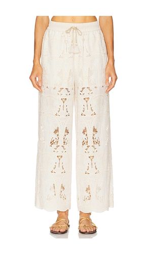 Embroidered Pant in . Taglia M-L. Also in S-M - REVOLVE x JJ - Modalova