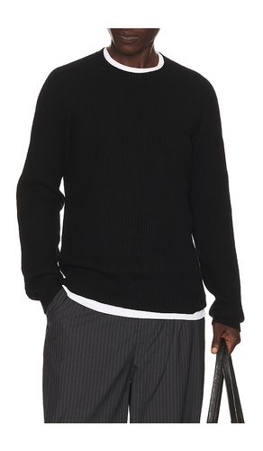 Ribbed Wool Crewneck Sweater in . Size S. Also in M, L - Schott - Modalova
