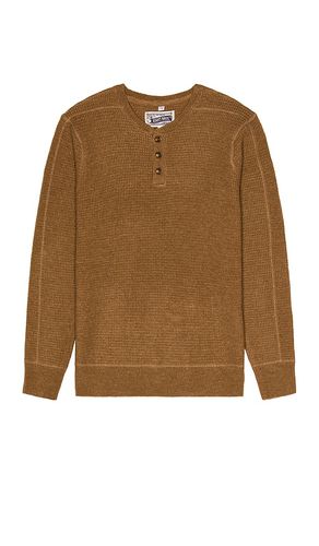 Button Henley Sweater in . Size M, S - Schott - Modalova