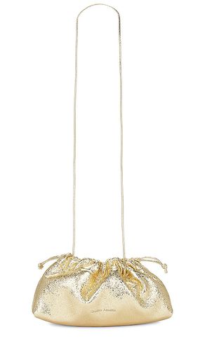 Minibolso con cordón en color oro metálico talla all en - Metallic Gold. Talla all - Studio Amelia - Modalova