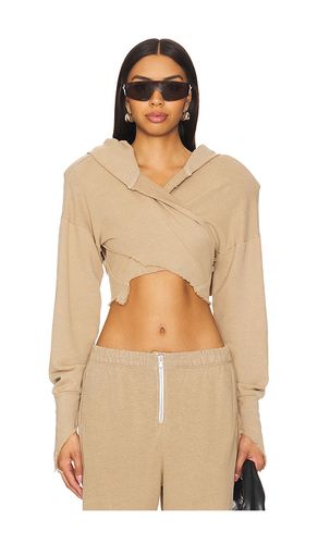 Open Seam Wrap Hoodie in . Taglia S, XS - SAMI MIRO VINTAGE - Modalova