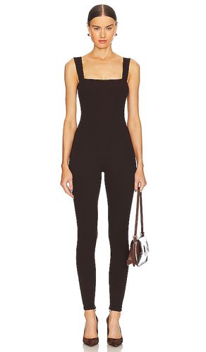 Sabrina sleeveless enviro rib catsuit en color talla L en - Brown. Talla L (también en S) - SANS FAFF - Modalova