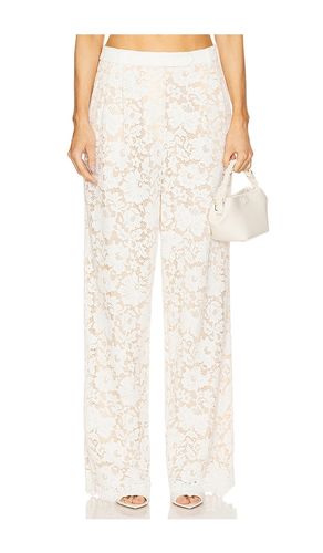 Estelle Lace Pintuck Pants in . Size M, S, XS - SANS FAFF - Modalova