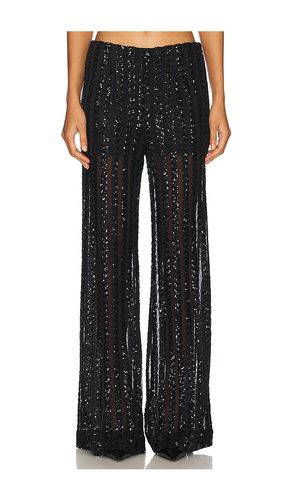 Striped Sequin Trousers in . Taglia M, S, XS - SANS FAFF - Modalova