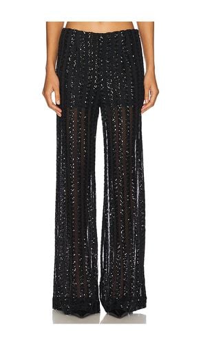 Striped Sequin Trousers in . Taglia XS - SANS FAFF - Modalova