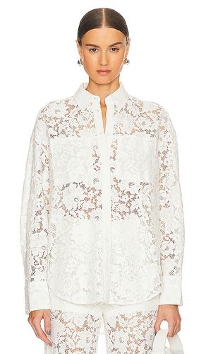 London Lace Oversized Shirt in . Taglia XS - SANS FAFF - Modalova