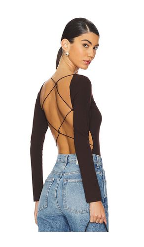 Cross Back Bodysuit in . Taglia M, S, XL, XS - SANS FAFF - Modalova