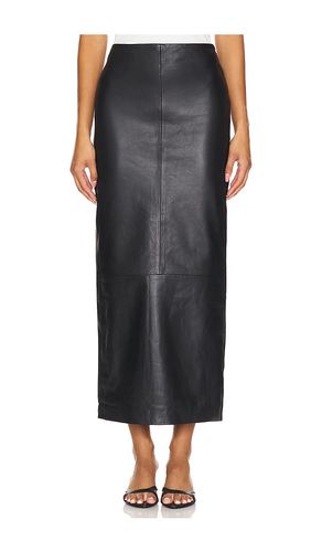 Leather Column Skirt in . Size M, S - St. Agni - Modalova