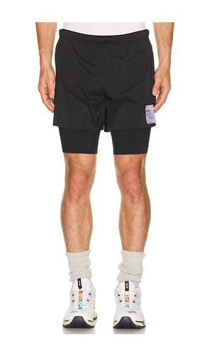 Techsilk 8 shorts en color negro talla S (también en M, L) - Satisfy - Modalova