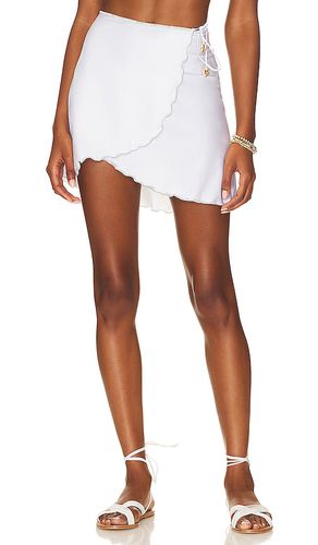 Minifalda envolvente emma en color talla all en - White. Talla all - Seashell - Modalova