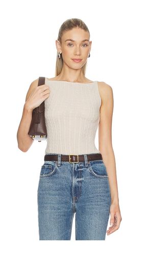 Cable Knit Singlet Top in . Size M. Also in S, XL, XS - Soft Goat - Modalova