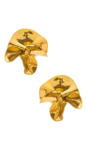 Pendientes delphinium en color oro metálico talla all en - Metallic Gold. Talla all - Sterling King - Modalova