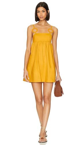 Minivestido bahama en color amarillo mostaza talla L en - Mustard. Talla L (también en M, S, XL) - Saudade - Modalova