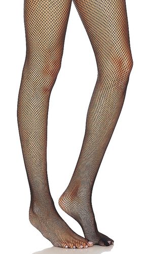 Medias micro fishnet en color talla M en - Black. Talla M (también en S) - Stems - Modalova