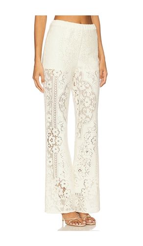 Arianna Lace Pants in . Size 0. Also in 10 - Sea - Modalova