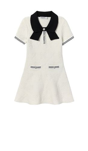 Kids Jacquard Knit Dress in . Taglia 4/5T, 5/6T, 6/7 - self-portrait - Modalova