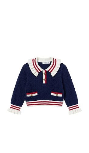 Kids Textured Knit Cardigan in . Taglia 4/5T, 5/6T, 6/7 - self-portrait - Modalova