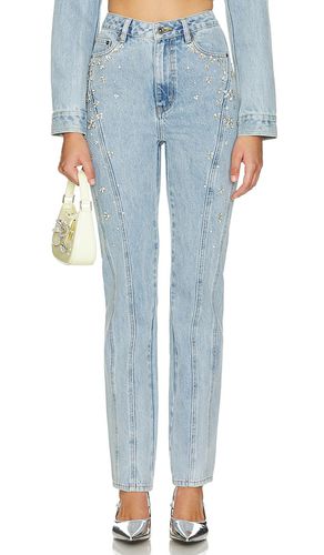 Crystal Embellished Denim Jeans in . Size 25, 26, 28 - self-portrait - Modalova