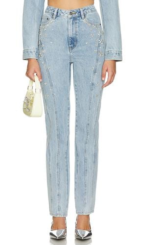 Crystal Embellished Denim Jeans in . Taglia 26, 28 - self-portrait - Modalova