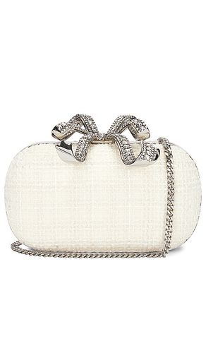 Self-portrait CLUTCH BOW in Cream - self-portrait - Modalova