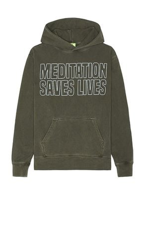 Meditation Saves Lives Hoodie in . Taglia L, S, XL/1X - SUPERVSN - Modalova