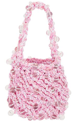 Bolso mini con cuentas de crochet en color talla all en - Pink. Talla all - Susan Fang - Modalova