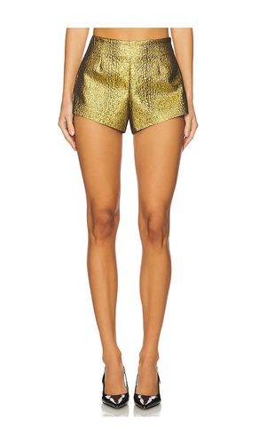 Fleur metalllic shorts en color oro metálico talla 10 en - Metallic Gold. Talla 10 (también en 4, 6, 8) - SIMONMILLER - Modalova