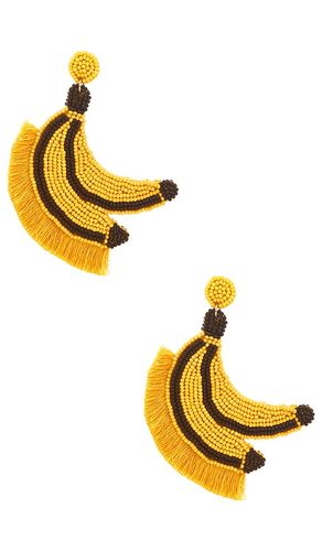 Pendiente banana en color amarillo talla all - SIMONMILLER - Modalova