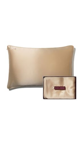 Queen pure silk pillowcase in color cream size all - SILKE London - Modalova
