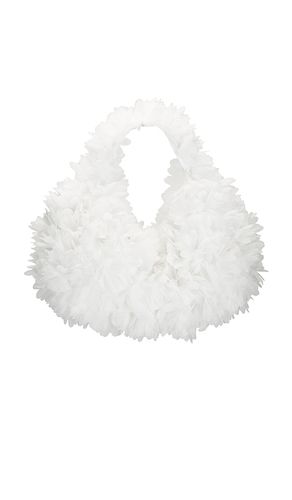 Rylee flower bag in color white size all in - White. Size all - SELEZZA LONDON - Modalova