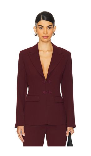 Toni blazer en color burgundy talla 10 en - Burgundy. Talla 10 (también en 2) - SAU LEE - Modalova