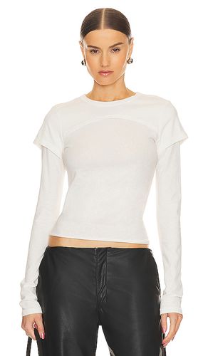 Camiseta bolero en color blanco talla L en - White. Talla L (también en M, S, XL, XS) - SLVRLAKE - Modalova