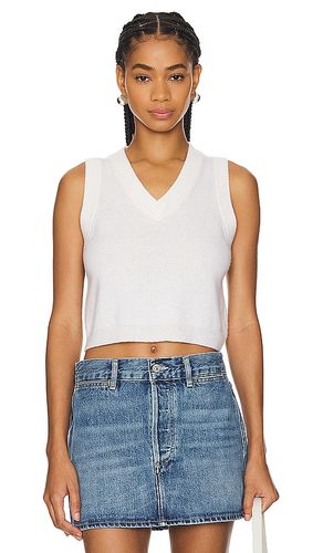 Sterling Cropped V Neck Tank Top in . Size M - SABLYN - Modalova