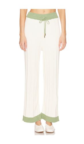 Pantalones cielo en color sage,cream talla L en - Sage,Cream. Talla L (también en M, S, XL, XS) - Sancia - Modalova