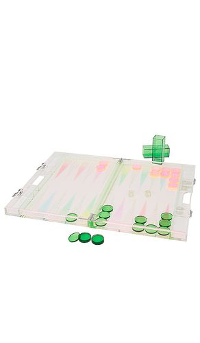 SPIEL OMBRE LUCITE BACKGAMMON SHERBERT in - Sunnylife - Modalova