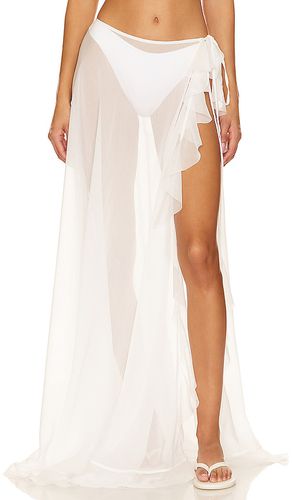 Falda maxi or en color talla L en - White. Talla L (también en M, S, XS) - Shani Shemer - Modalova