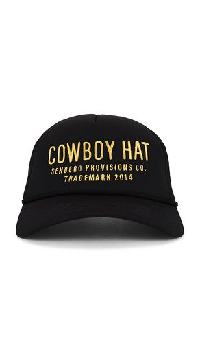 Gorra de camionero cowboy hat en color negro talla all en - Black. Talla all - Sendero Provisions Co. - Modalova